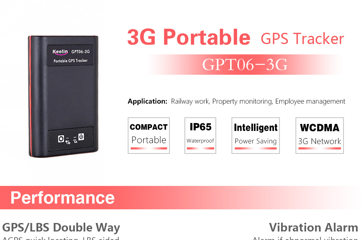 3G GPS Tracker GPT06-3G