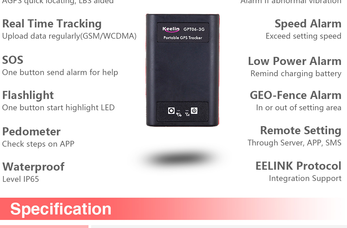 3G GPS Tracker GPT06-3G