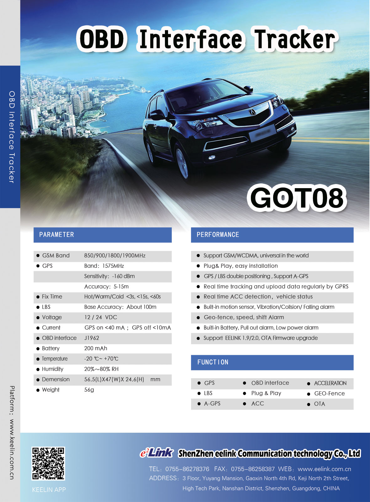GOT08 GPS Tracker Documents