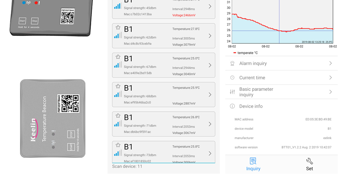 BLE BEACON BTT01
