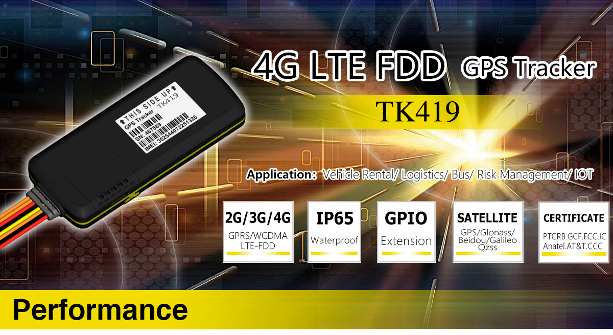 4G GPS TRACKER TK419